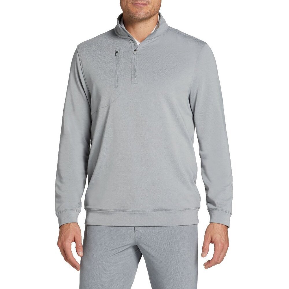 Walter Hagen Men's Performance 11 Lightweight 1/4 Zip Golf Pullover, XL, Mid Gre
